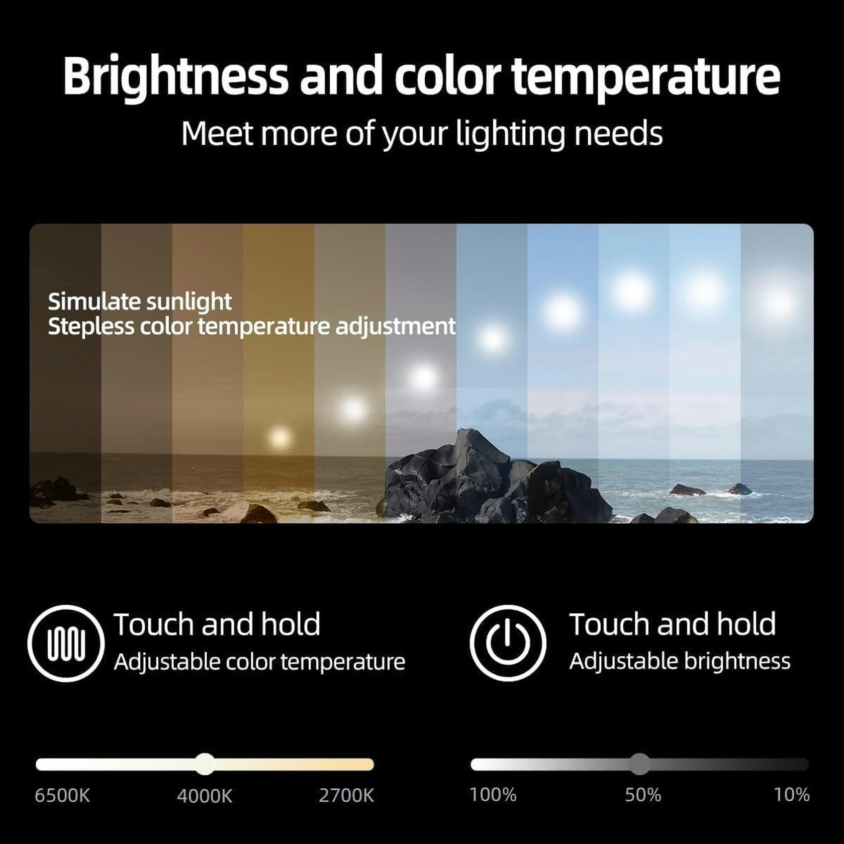 Lustro łazienkowe LED Smart Touch z technologią przeciwmgielną, podświetlana konstrukcja czujnika ruchu na podczerwień do toalety Safei – nowoczesne i stylowe lusterko kosmetyczne