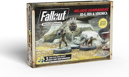 Miniatura 2 de Modiphius Fallout - Wasteland Warfare - Ed-E, Rex y Veronica