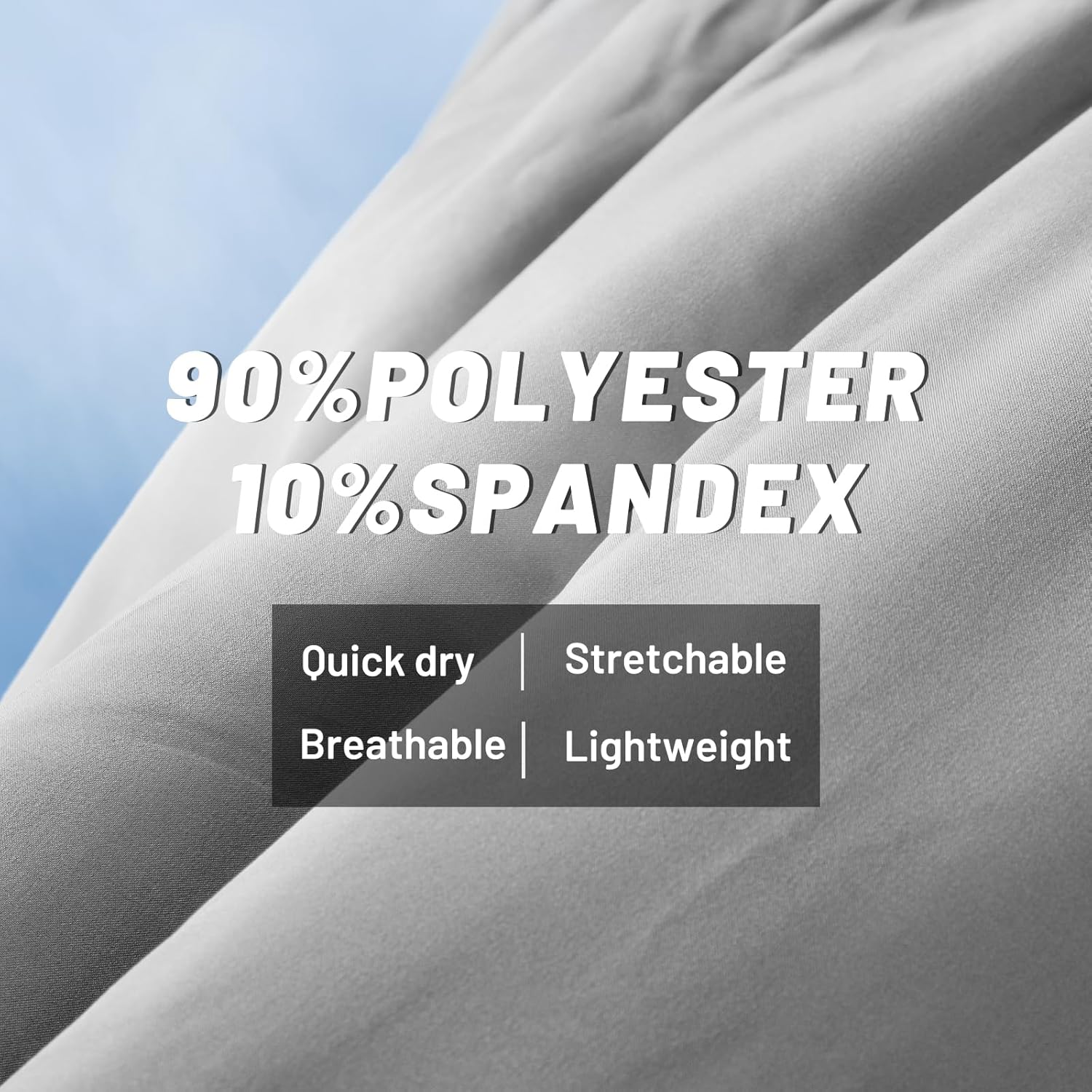 MIER Mens 3 Inch Shorts for Athletic Running Dry Fit Lightweight Workout Gym Active Shorts with Brief Liner, Pockets - Image 5