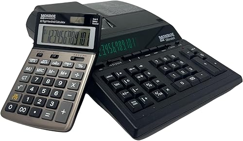 Miniatura 6 de Monroe UltimateX Calculadora ejecutiva de impresión con capacidades de edición y reimpresión