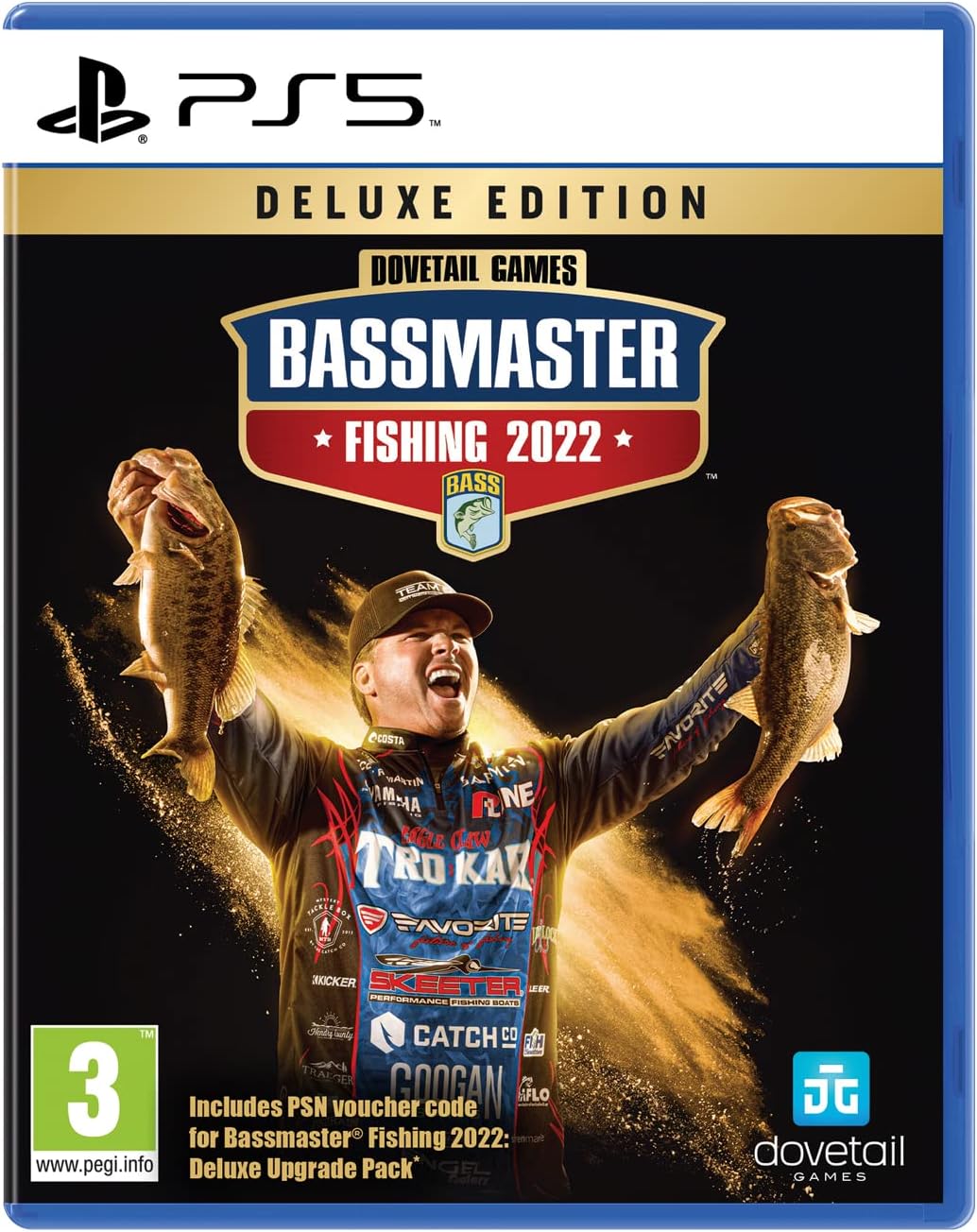 Meridiem Games Dovetail Bassmaster Fishing 2022 Deluxe Edition PlayStation 5 Video Game