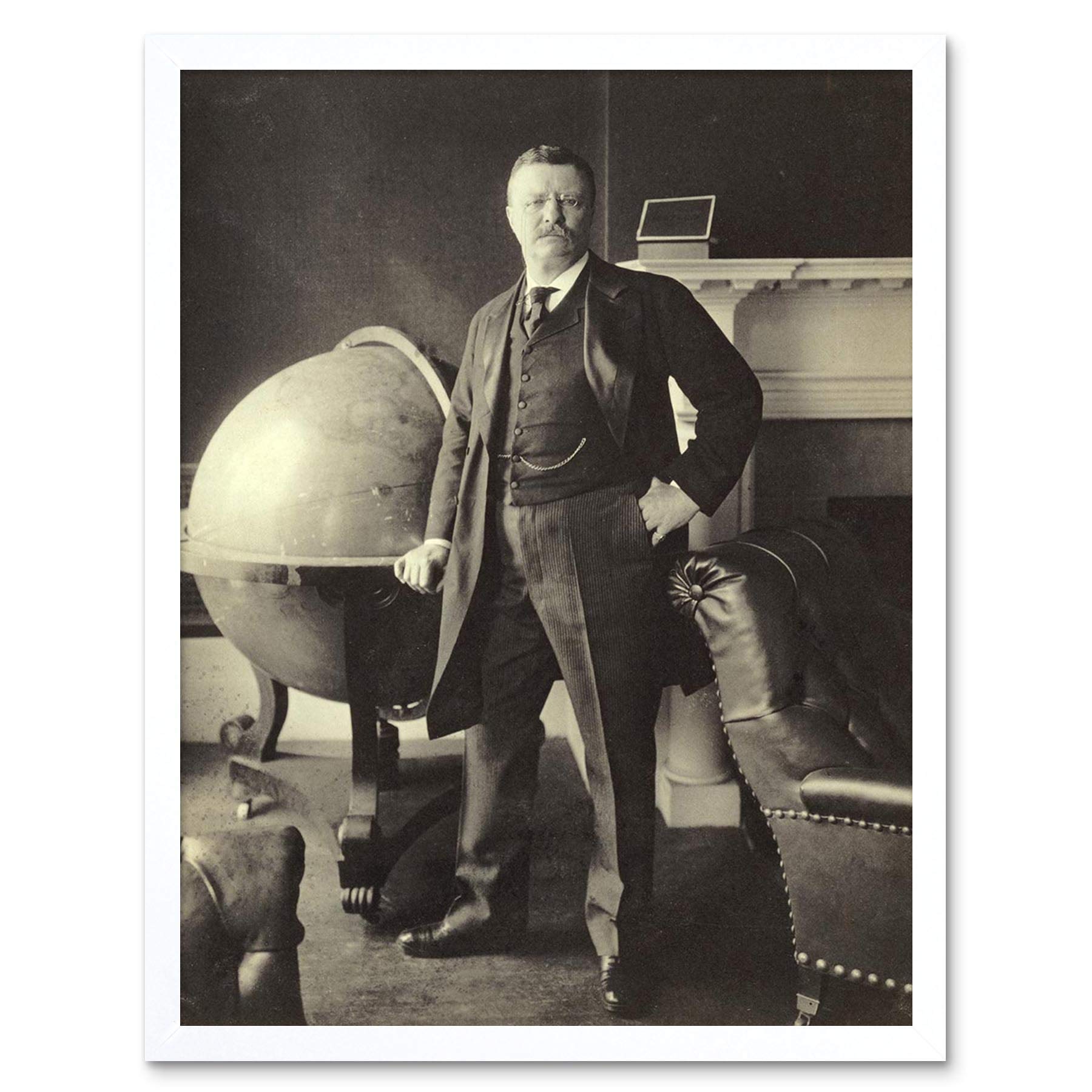 Amazon.com: Wee Blue Coo Vintage Portrait President Theodore