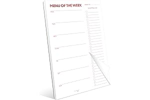 Meal Planning Pad with Grocery List: Essential Keto Diet Companion
