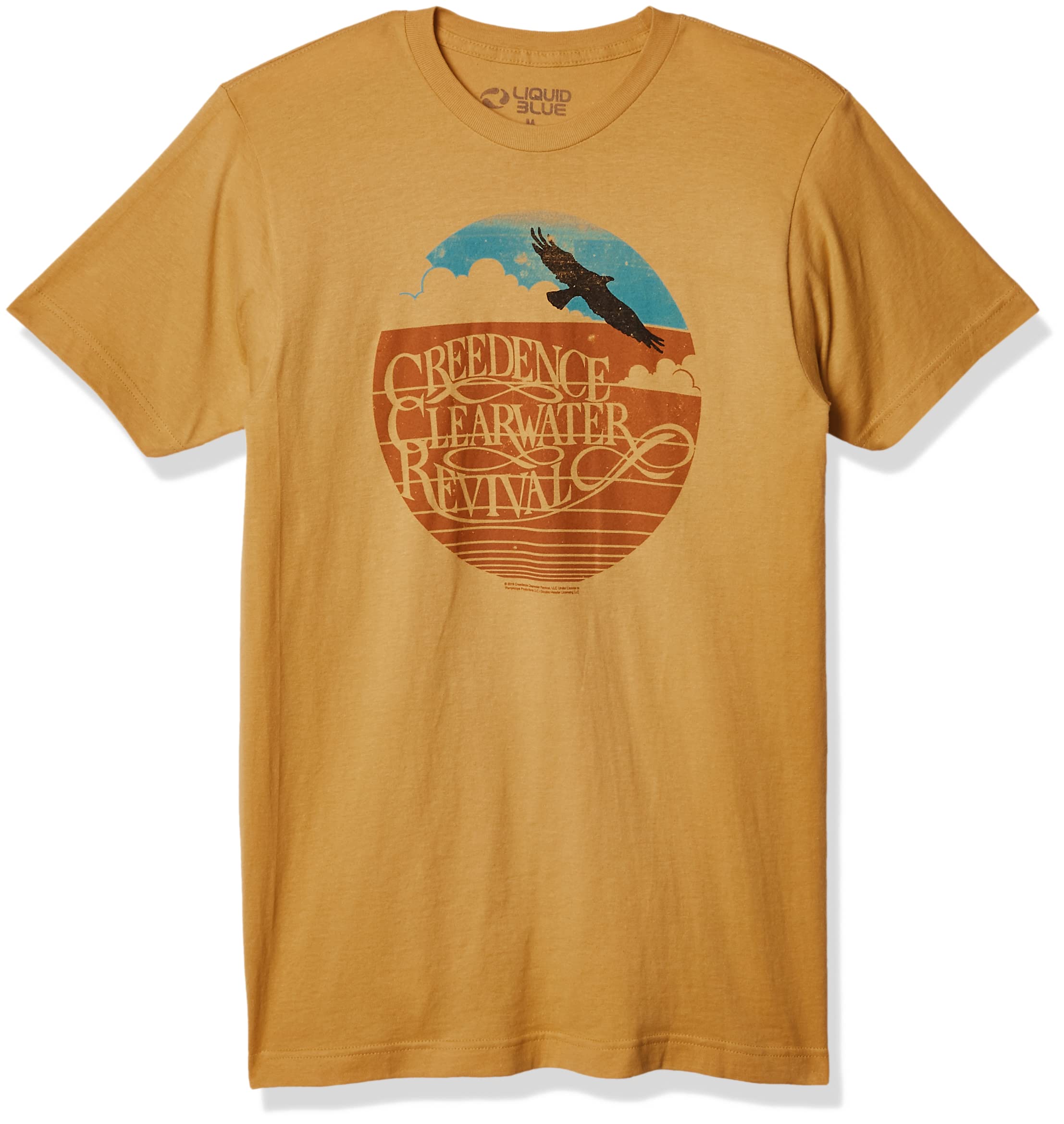 Liquid Blue Unisex Creedence Clearwater Revival Green River T-shirt T-Shirt