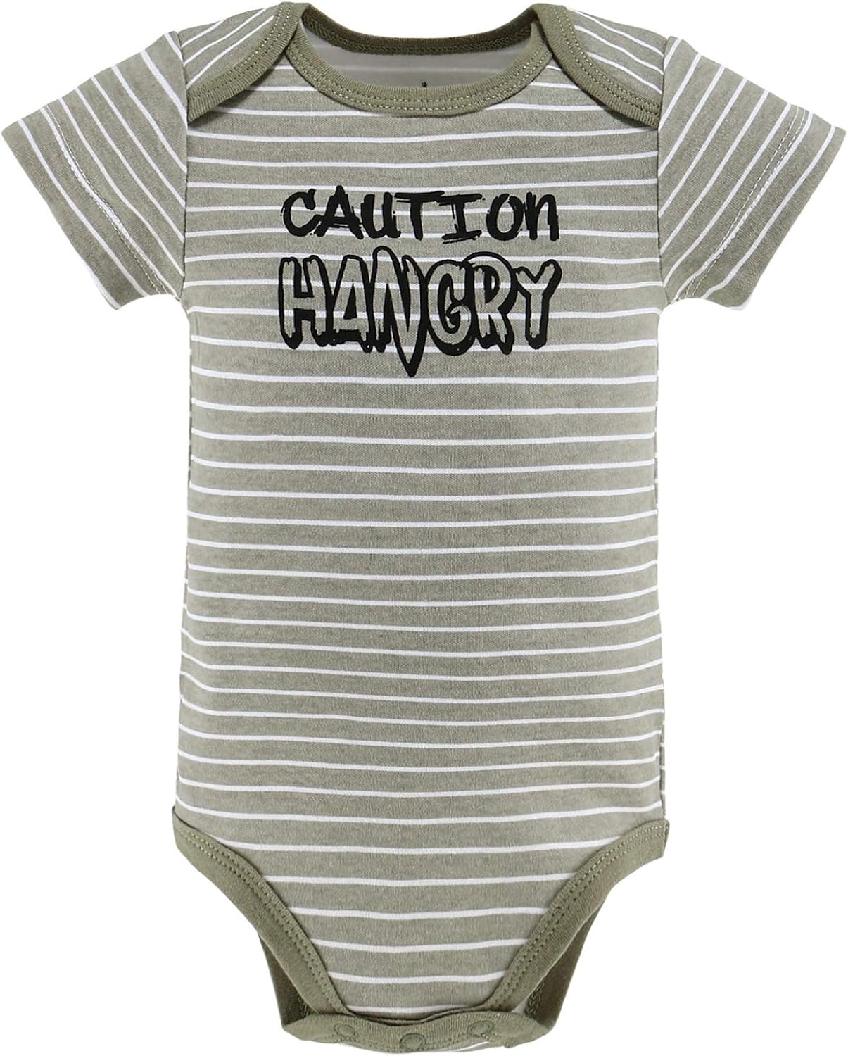 Miniatura 4 de The Peanutshell Conjunto de 5 mamelucos de manga corta para niños, camuflaje y dinosaurio