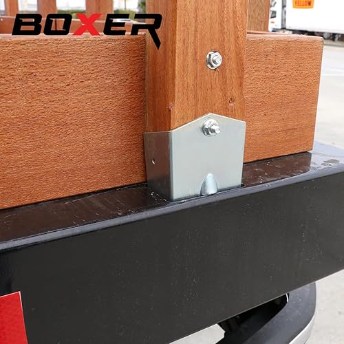 Miniatura 5 de Boxer Paquete de 4 Fundas de Bolsillo de Estaca para Remolque Utilitario para Camiones y Remolques de Plataforma Plana - Estilo Fleming