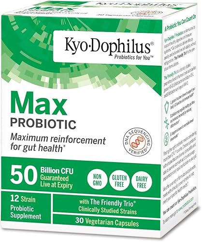 Miniatura 3 de Kyo-Dophilus Max Probiotics, 30 cápsulas vegetarianas