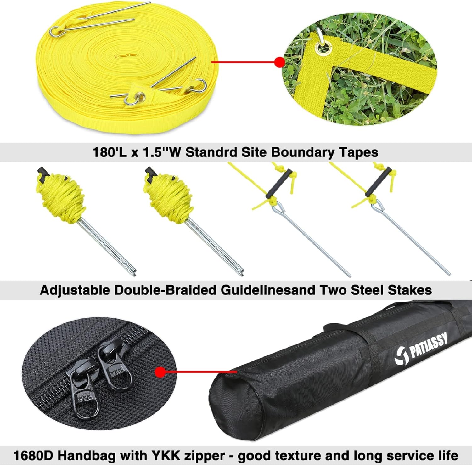 Patiassy Portable Outdoor Volleyball Net Set for Backyard Beach with Anti-Sag System, Height Adjustable Poles, Volleyball with Pump and Carrying Bag : Sports & Outdoors