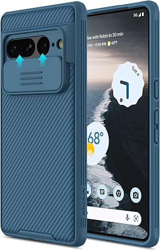 Nillkin Camshield - Funda para Google Pixel 7 Pro, cubierta deslizante para cámara, protección de lente, antiarañazos, delgada, a prueba de golpes,