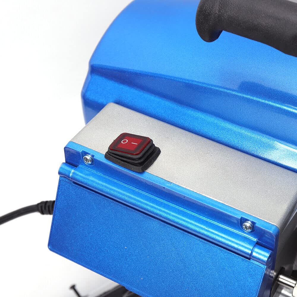 Pulverizador de pintura sin aire, 3000 W, alta presión, regulador de presión, 220 V, 50 Hz, 2,7 L/min, se puede utilizar para pintar, pintura de látex, color de suelo, azul