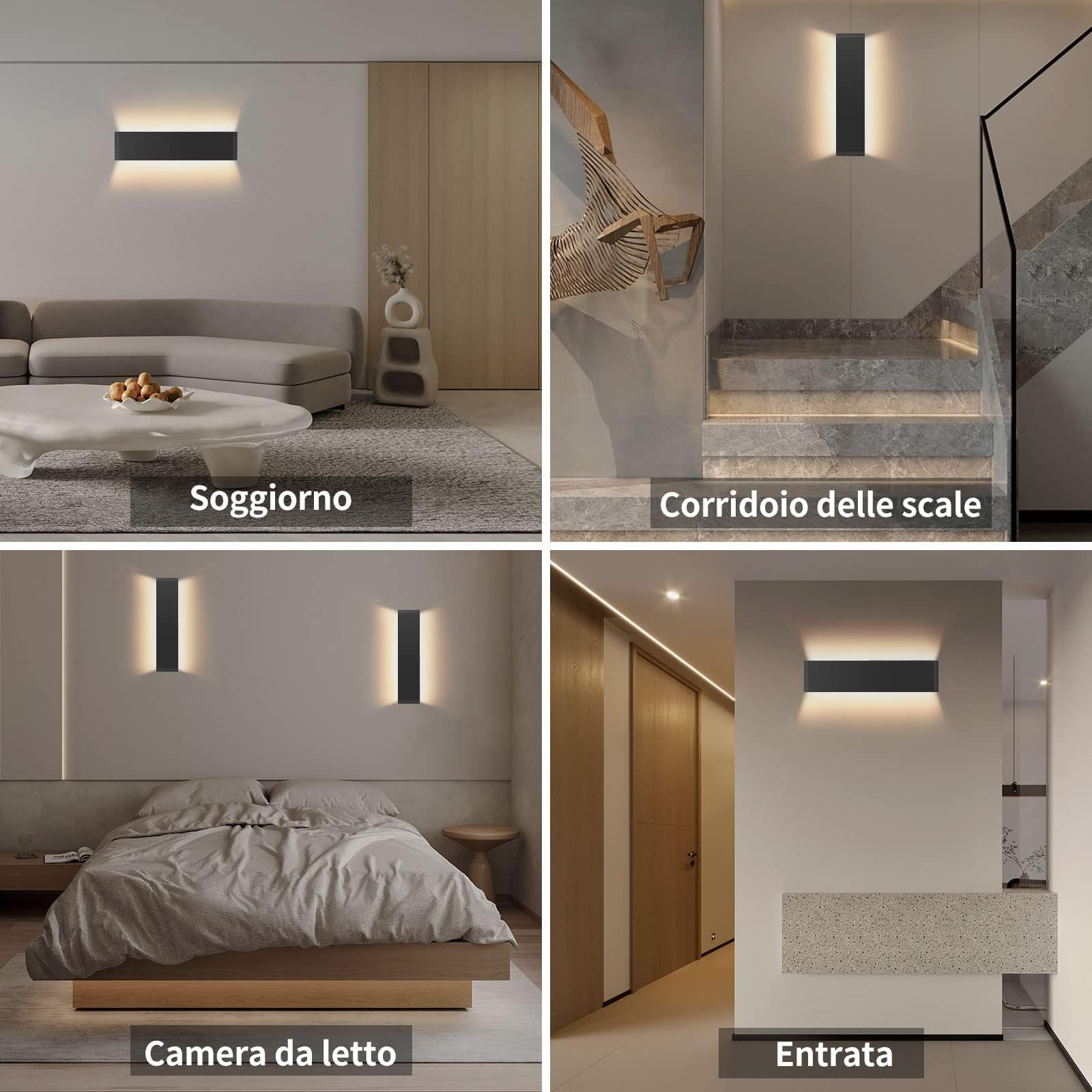 LED wandlamp op accu Conchita, breedte 22 cm, wit, metaal, CCT