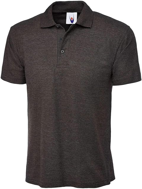 Mens Active Pique Polo Shirt XS - 7XL Work Wear Casual Leisure Plain Tee