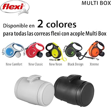 FLEXI New Comfort Multi Box Czarny, 175 cubic centimeters, waste bag
