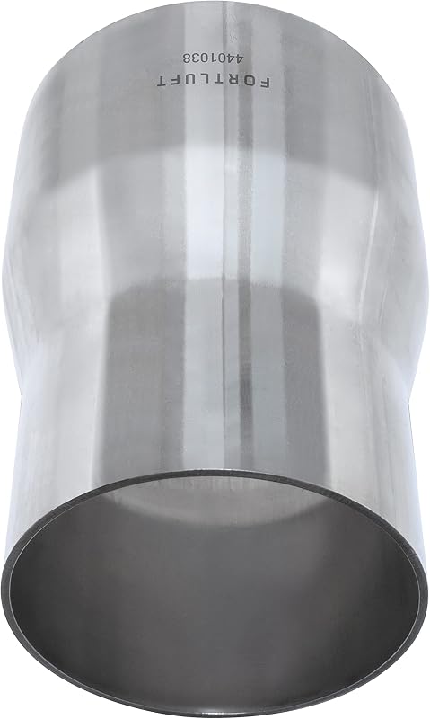 Adaptador de escapamento FORTLUFT 2,50" para 3,00" em aço inoxidável – 1 unidade