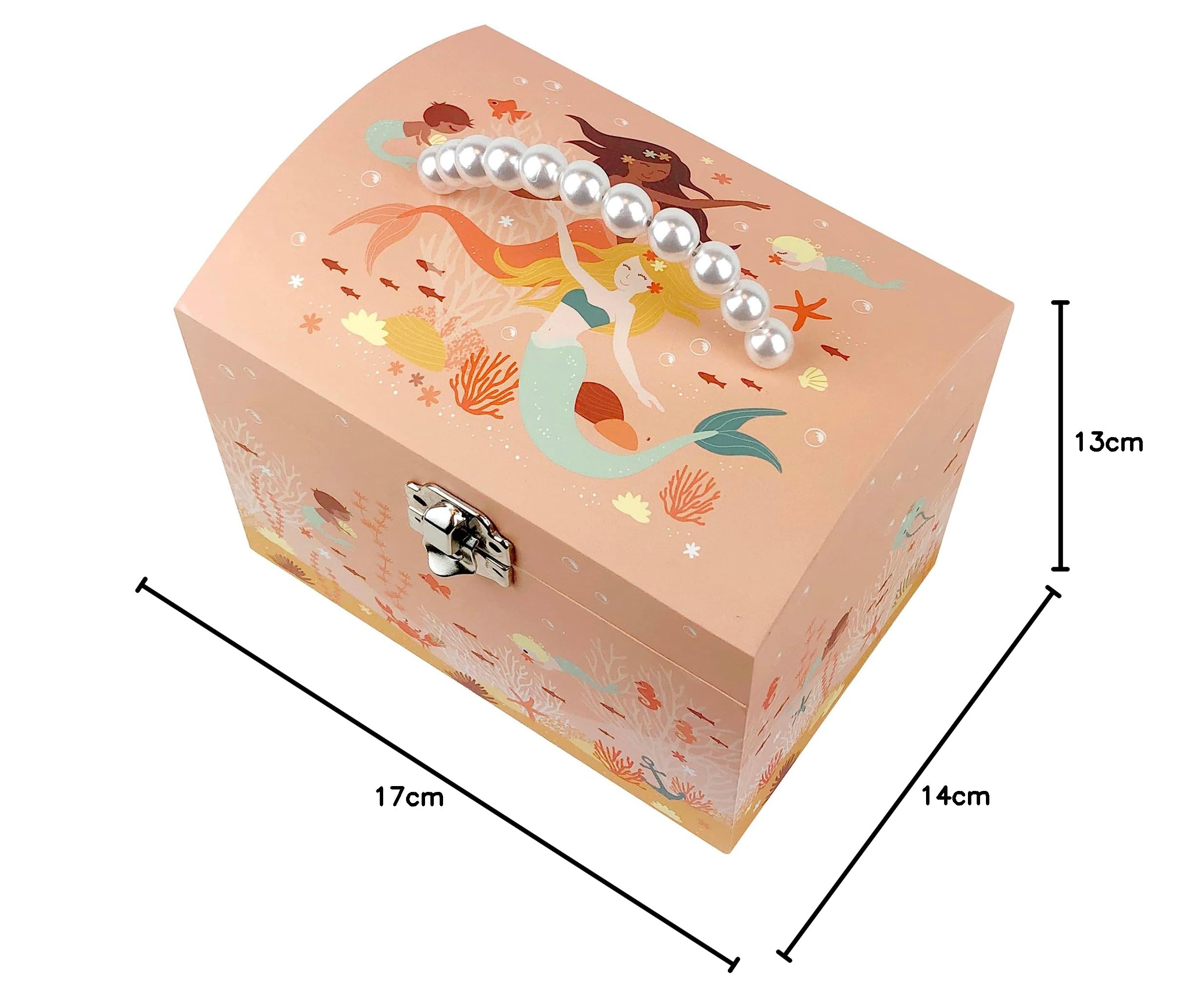 Amazon.co.jp: Trousselier 6260723 子供用宝箱 マーメイド ジュエリー