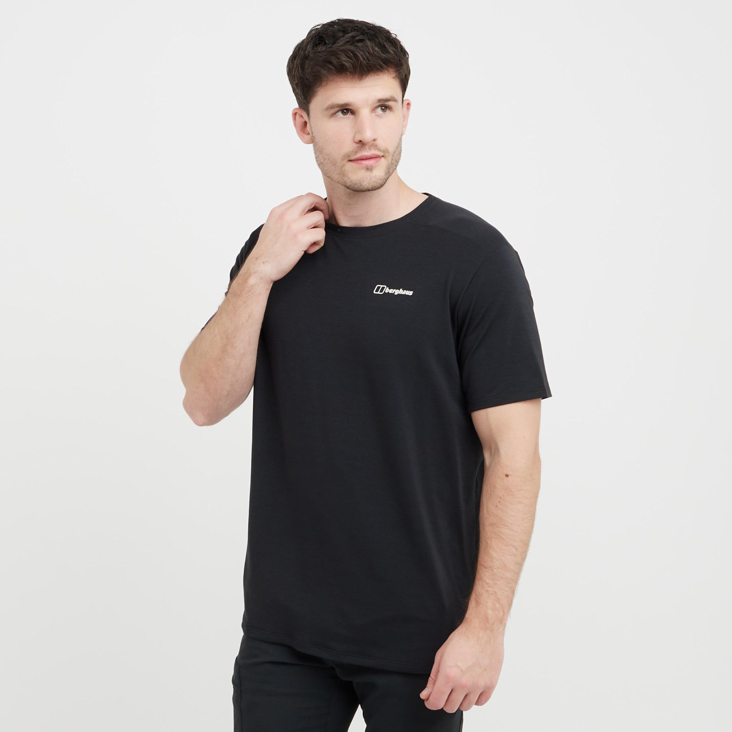 Berghaus Maglietta tecnica Delta da uomo, leggera, traspirante e ad asciugatura rapida, ideale per escursionismo, corsa, sport e palestra