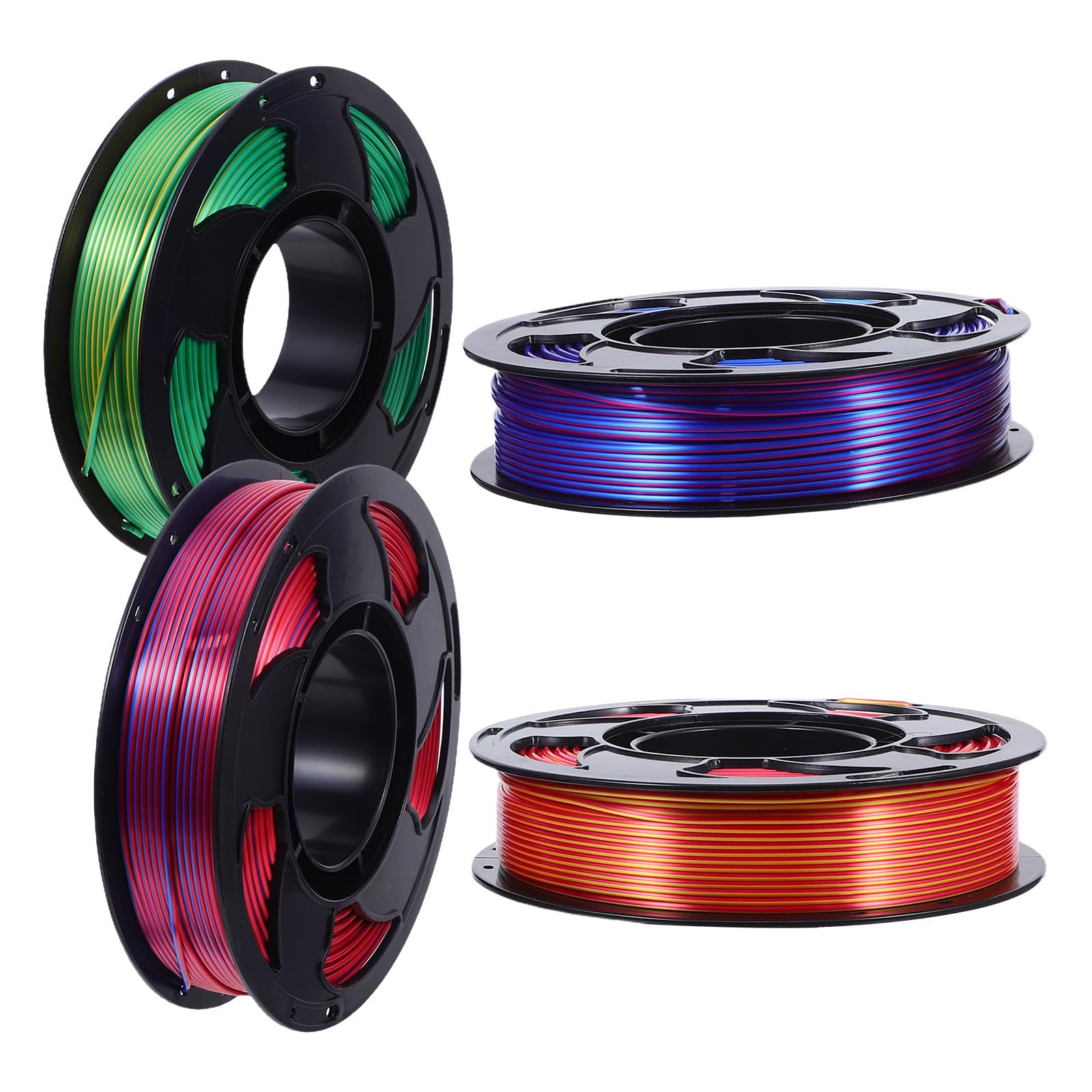 Filamento Pla para Impresora 3d 1,75mm 250g por Rollo 4 Bobinas