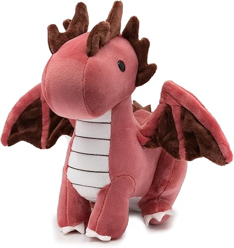 Bellzi Dragón de fuego – Lindo juguete de peluche de 11.5 pulgadas – Adorable juguete de dragón suave y regalos – Regalo perfecto para niños, bebés,