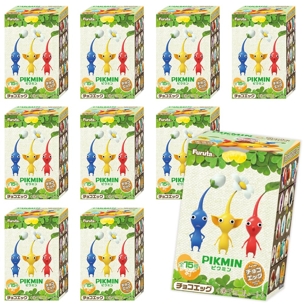 Amazon | フルタ ピクミン ピクミンチョコエッグ 10個 入り 