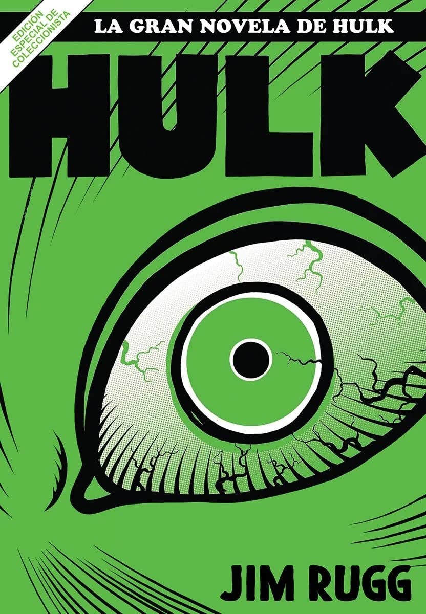 Livre la gran novela de hulk lecture salon soirée détente bande dessinée