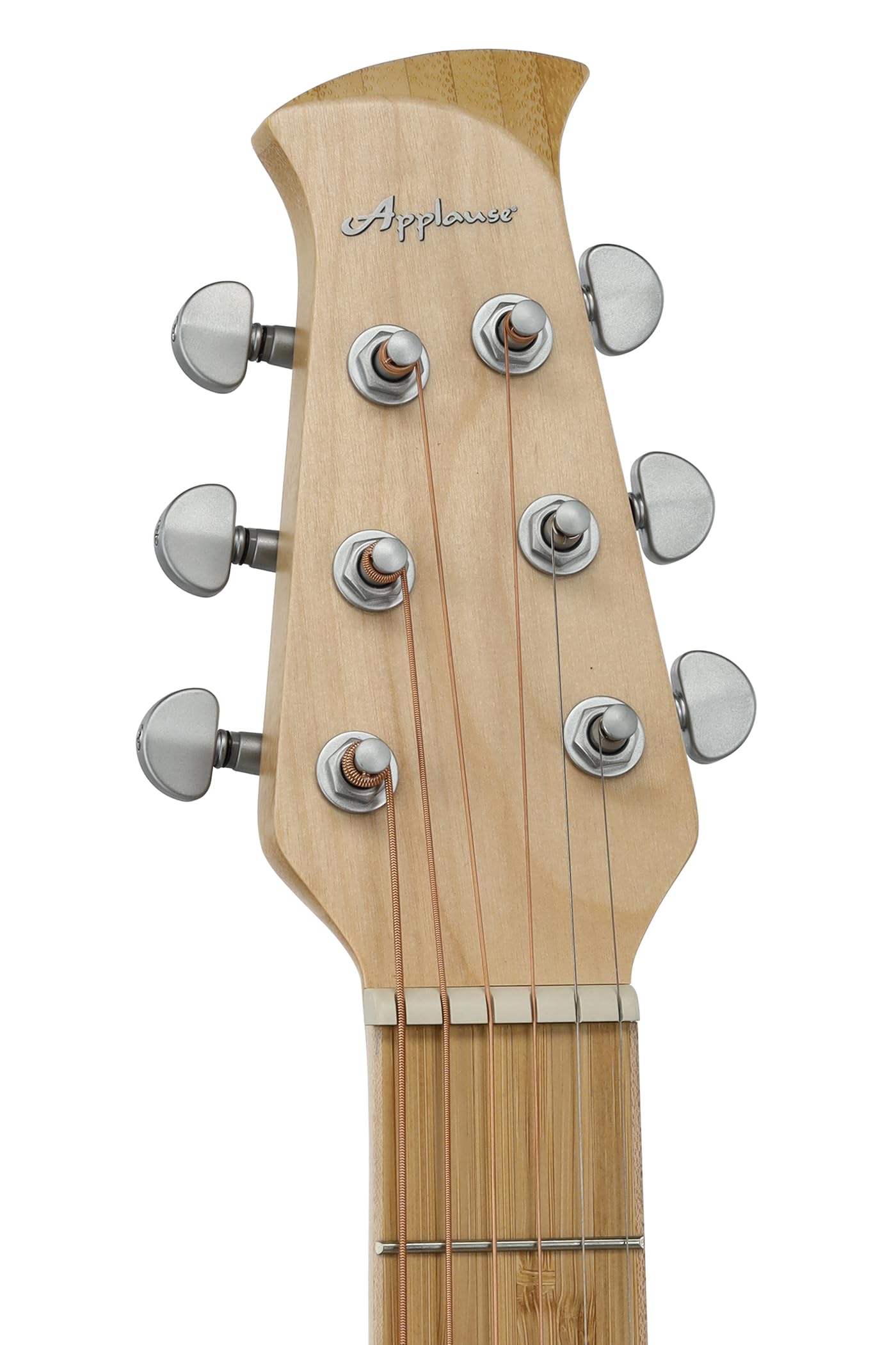 Chitarra acustica elettrificata Applause Jump Blank Canvas AEO-69-6PS, tavola: abete europeo massiccio, preamplificatore con altoparlante ed effetti, meccaniche cromate opache