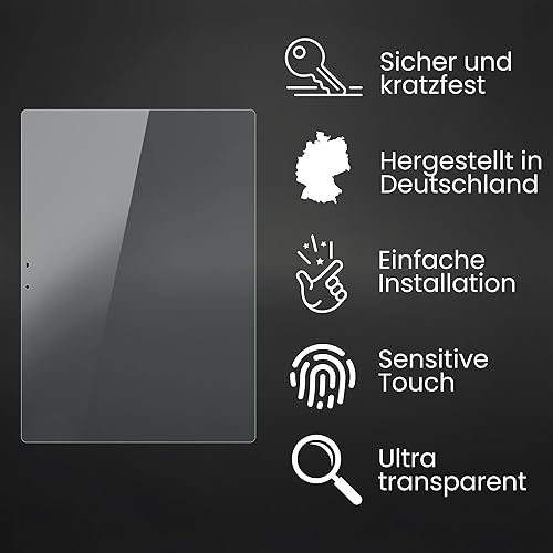 Miniatura 3 de Bruni Protector de pantalla compatible con Chuwi UBook XPro Protector Film, película protectora transparente (2X)