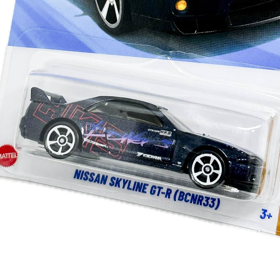 Amazon.com: Hot Wheels Nissan Skyline GT-R (BCNR33) [Black
