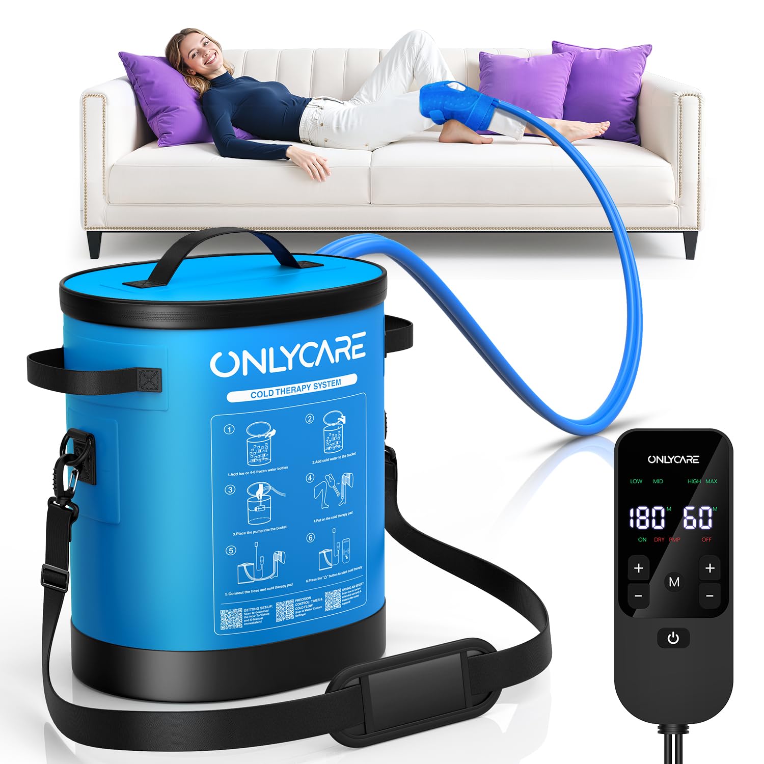 ONLYCARE Ice Machine - Knee Pain Relief -9 ONLYCARE Ice Machine - Knee Pain Relief -9