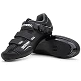 Strada Mens SPD & Peloton Shoes—2 in 1 Cycling Shoes—Install your Own Delta or SPD Cleats for Road Bikes, Indoor Cycles or Most Mens Bicycles—Explore Tommaso's Bike Accessories
