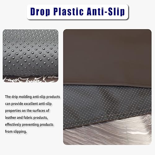 Miniatura 5 de AmazeCov Funda antideslizante para reposacabezas para silla reclinable y sofá, funda con cobertura extra ancha, protector de muebles y cintas