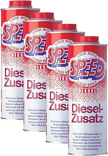 4x LIQUI MOLY 5160 Speed Diesel Zusatz Zugabe Kraftstoff Additiv 1L