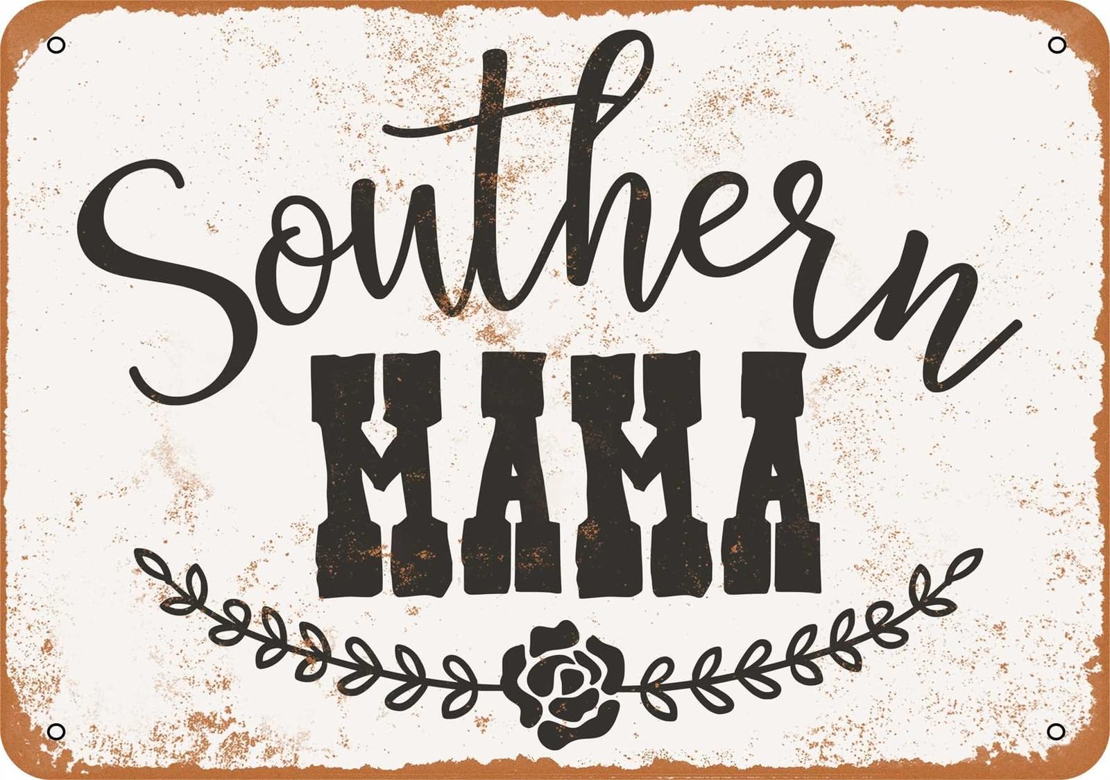 Miaomansenstore Metal Sign - Southern Mama - Vintage Look Home Decor