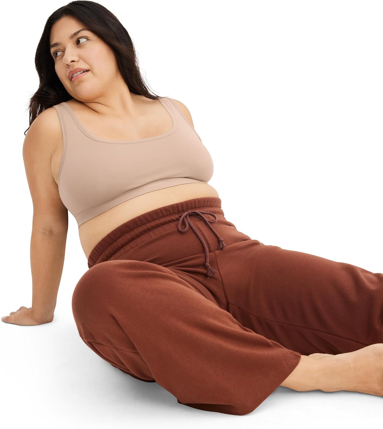 Jockey Women's Bra Organic Cotton Stretch Tank Strap Bralette - Image 4