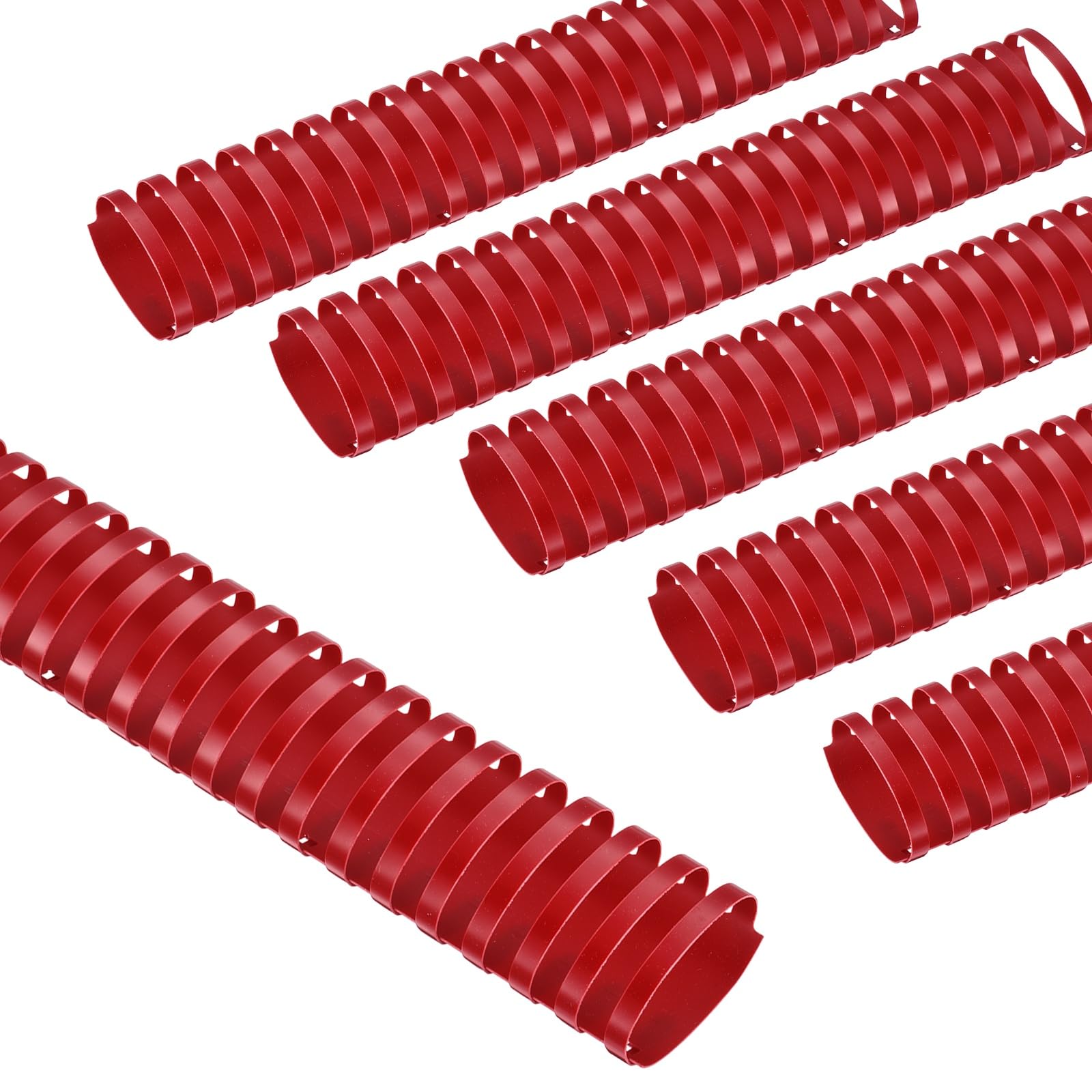 PATIKIL 51mm Plastic Binding Combs, 21 Rings Comb Binding Spines 50 Pcs