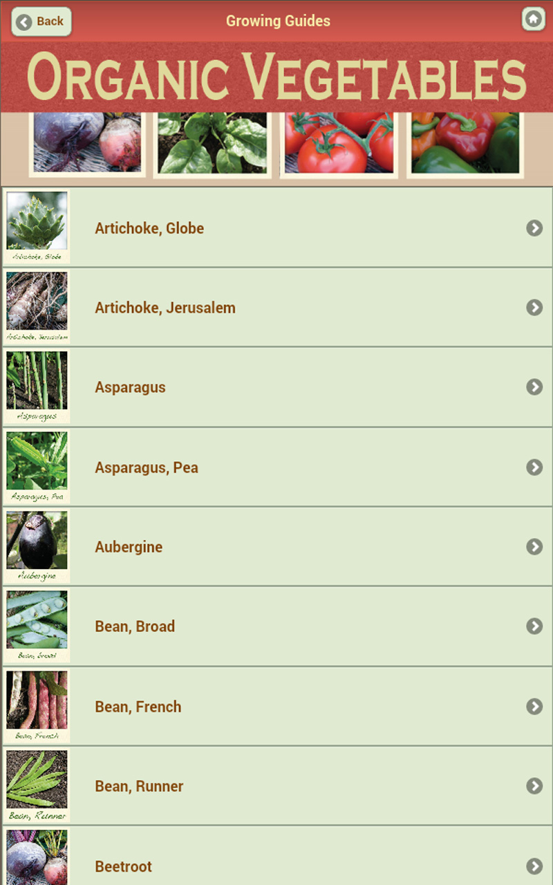 Grow Your Own Organic Vegetables with Garden Organic - App on Amazon ...