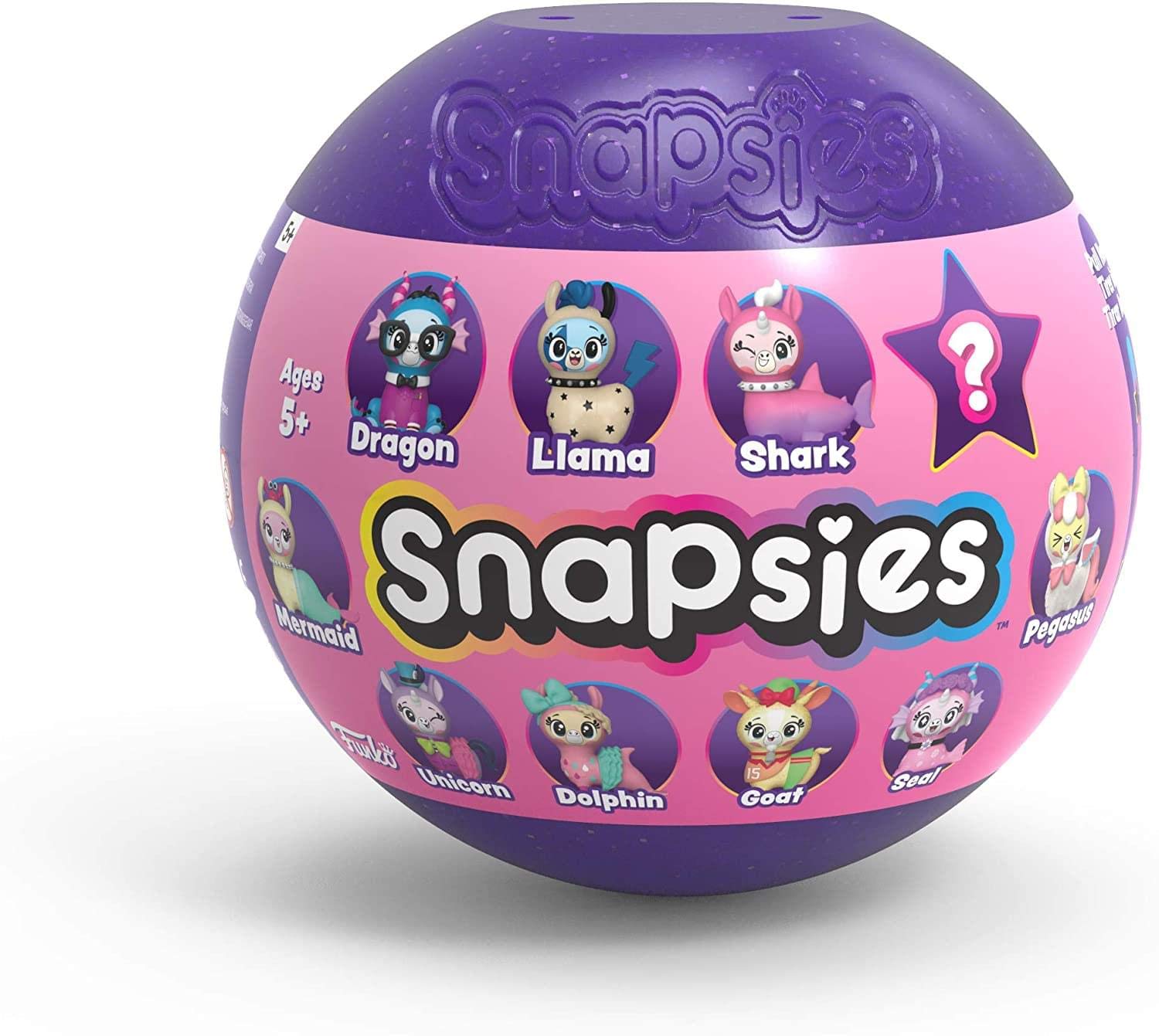 Snapsies Toy, Mix and Match Surprise Blind Capsule (One Capsule) with Accessories, Gift for Girls Ages 5 and Up
