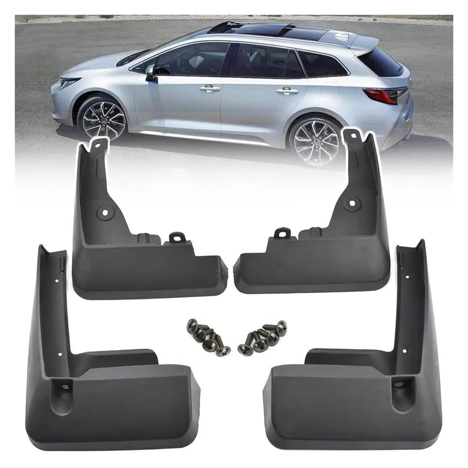 Schmutzfänger Für Toyota Corolla E210 2019-2023 - Kotflügel Spritzschutz Vorne & Hinten | ABS Material