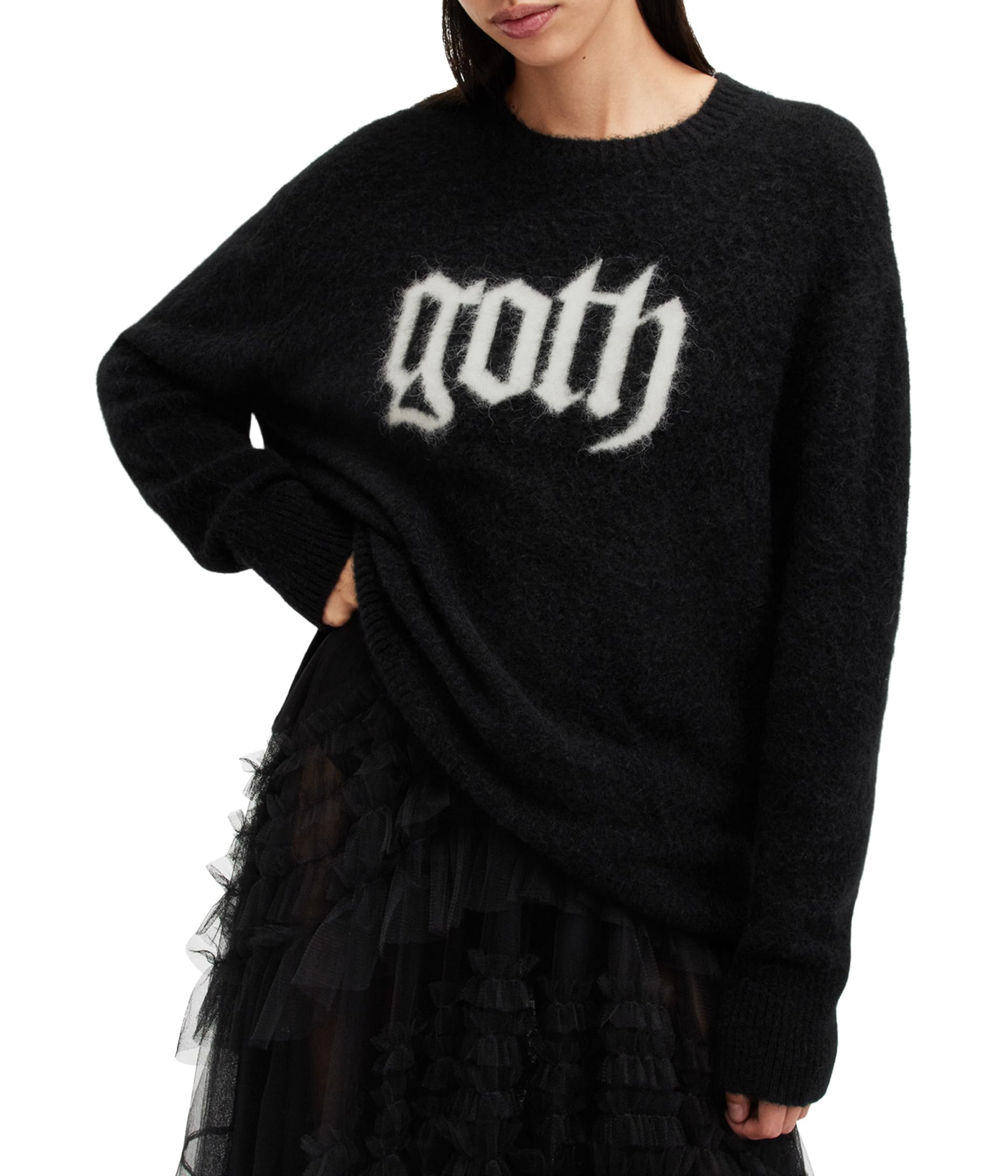 AllSaints Womens Goth Jumper