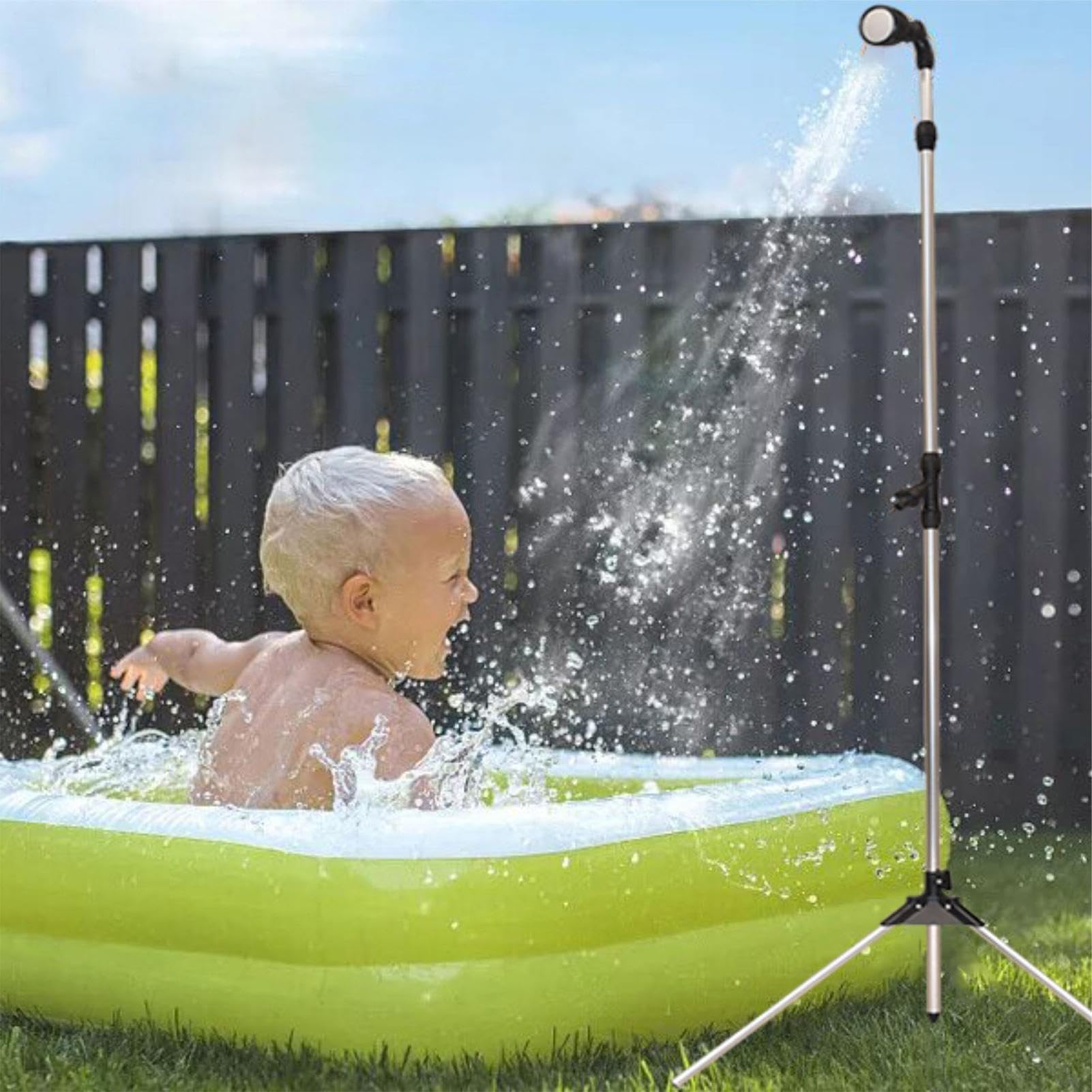 Duschkit im Freien für den Hinterhof, Pool -Duschen für Außen Camping | Außen -Spa -Teile, freistehende, freiliegende Badesystem, Gartensprinkler für Zuhause