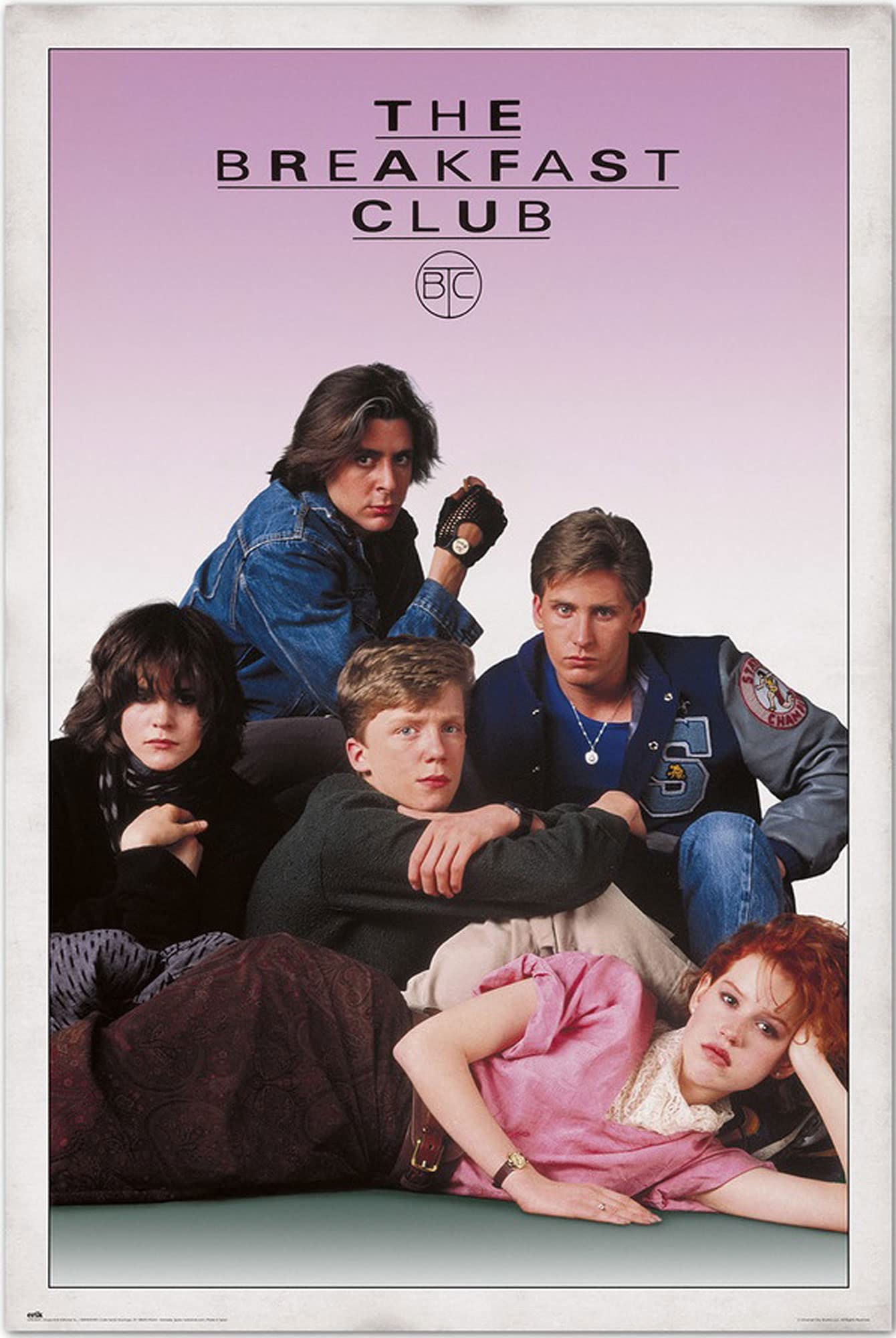 GB eye The Breakfast Club Key Art - Maxi poster da 61 x 91,5 cm