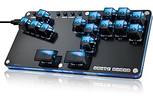 Sehawei Arcade Controller Gamerfinger with Turbo, Arcade Stick, Street Fight Mini Plus