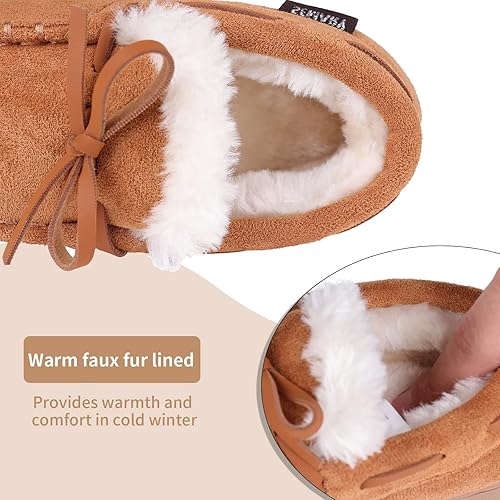 Miniatura 3 de Mocasines para niños pequeños con suela de espuma viscoelástica para interiores y exteriores, U722WLFX-0914