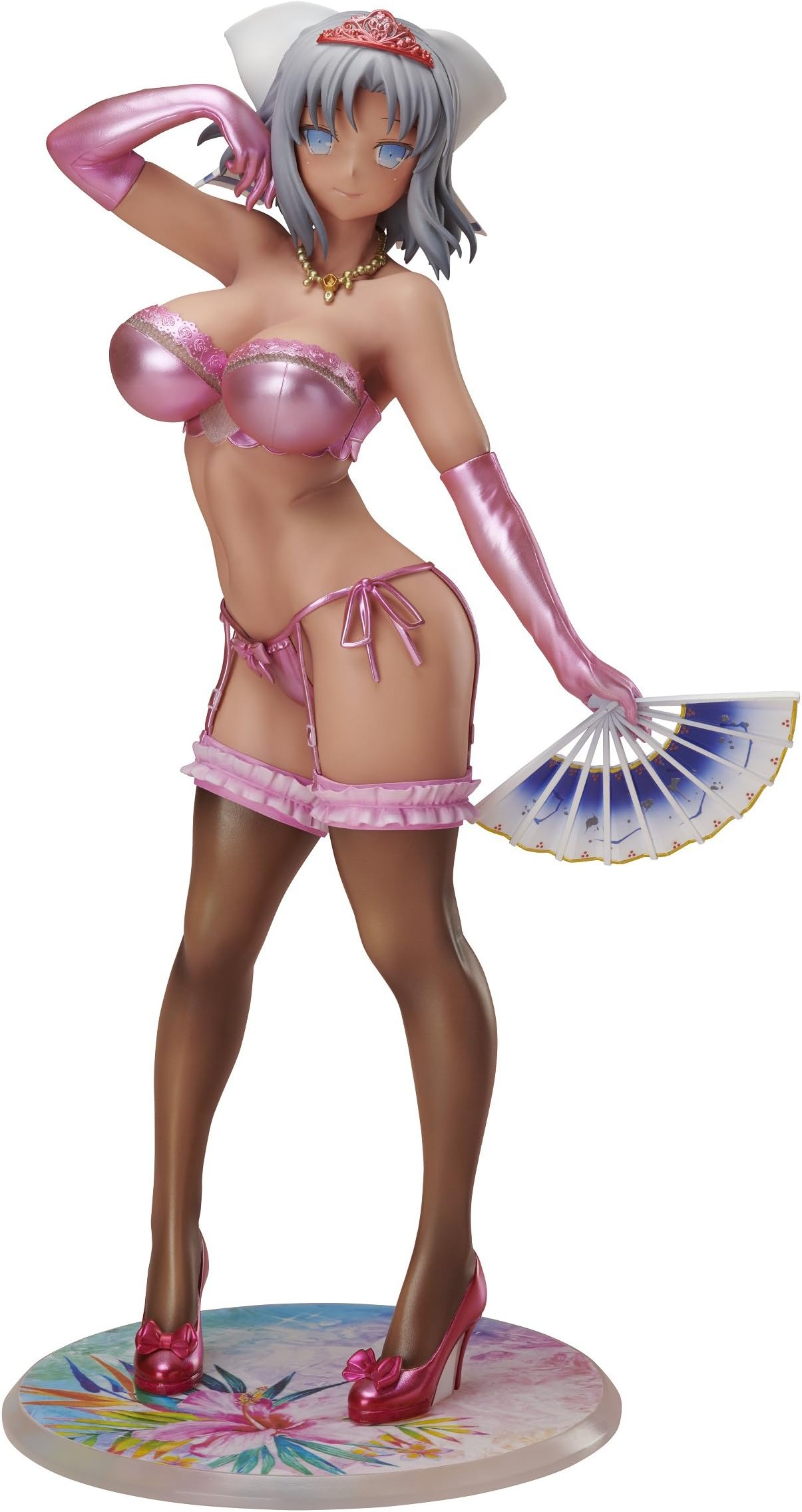 Proovy Senran Kagura NewWave G Burst: Yumi Kiwami Girls Super Premium PVC Figure (Pink Suntan Version)