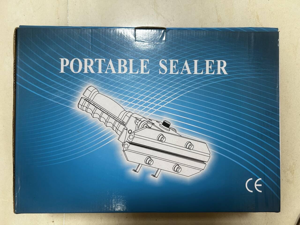 Sellador Térmico de Engarce de Mano, Máquina Selladora de Calor de Engarzado Bolsas Kraft de Papel de Aluminio, Herramienta de Embalaje, 300W