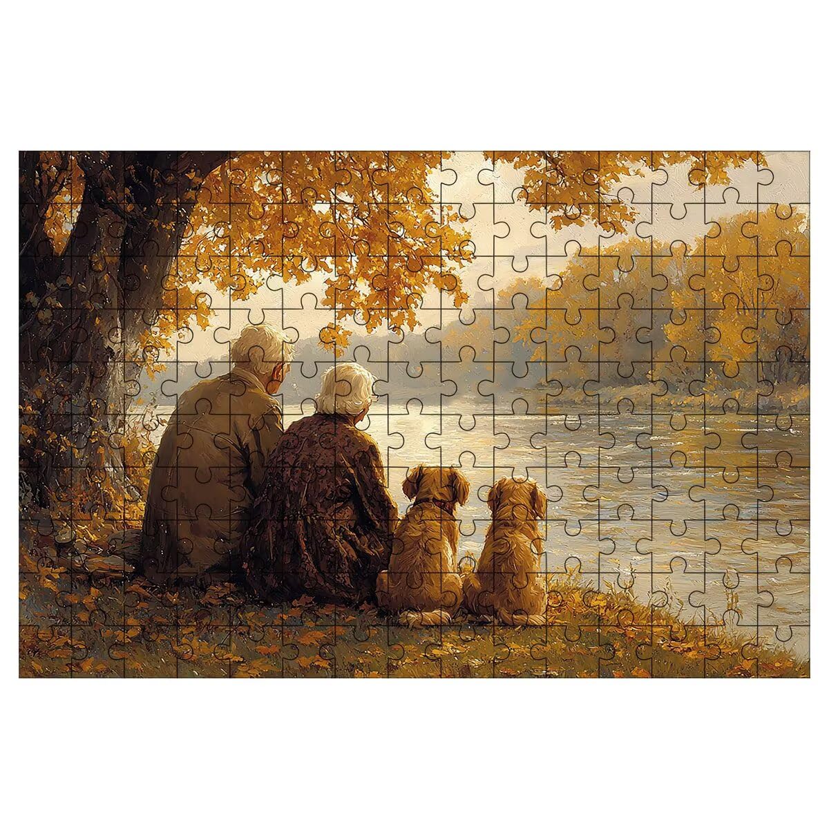 5000 sztuk puzzli dla dorosłych, puzzle dla psów niemożliwe -1279