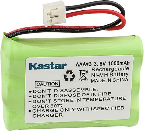 Miniatura 2 de Kastar Paquete de 3 pilas AAA 3.6V EH 1000mAh Ni-MH para Motorola MD-4260/7101/7151/7161/7251//261/761/781/791/7101/7151/7161 SD4501/4502/455000
