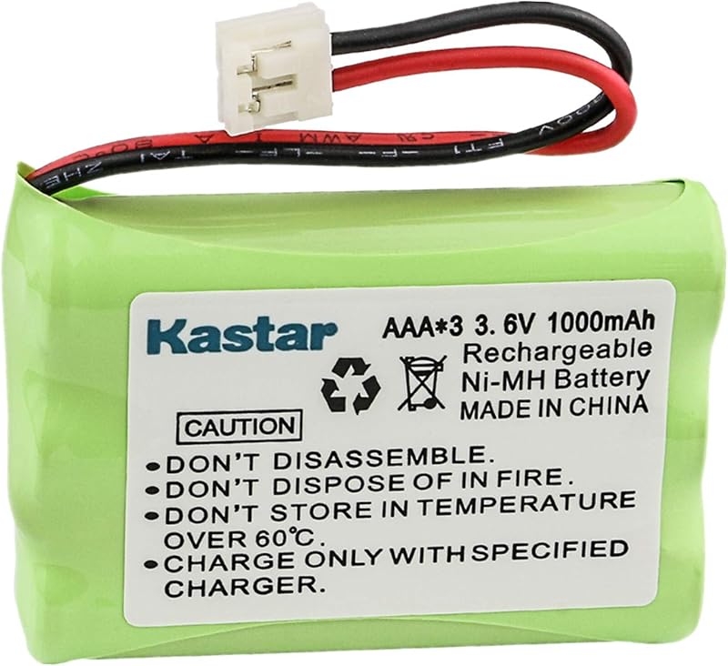 Kastar Cordless Phone Battery for V Tech 89-1323-00-00 80-1323-00-00 80-0099-00-00 8900990000 27910 Vtech ia5829 ia5839 ia5849 ia5851 ia5859 ia5875 i6717 i6720 i6725 i6727 i6757 i6735 i6763
