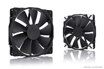 Noctua NF-A20 PWM chromax.Black.swap, Premium Quiet Fan, 4-Pin (200x30mm, Black)