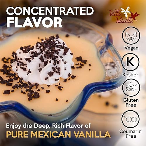 Vista 21 de Villa Vainilla extracto de vainilla puro mexicano (8.4 onzas líquidas)