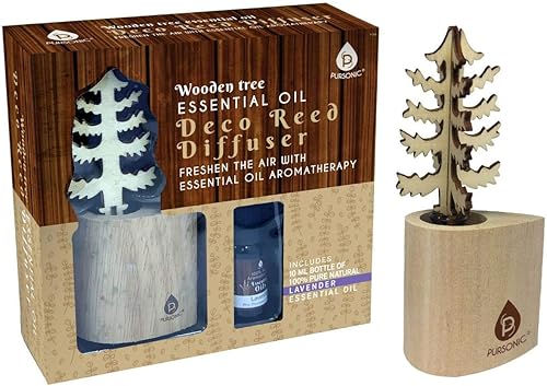Miniatura 4 de PURSONIC  Difusor de aroma de mesa de aceite esencial o tocador para aromaterapia y mejorar la decoración de la habitación, vaporizador
